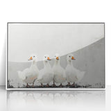Elegant Geese Nursery Wall Art - Acrylic Nursery Art