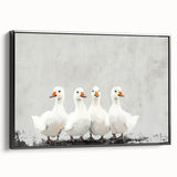 Elegant Geese Nursery Wall Art - Acrylic Nursery Art