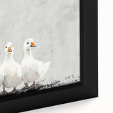 Elegant Geese Nursery Wall Art - Acrylic Nursery Art