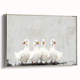 Elegant Geese Nursery Wall Art - Acrylic Nursery Art