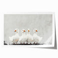 Elegant Geese Nursery Wall Art - Acrylic Nursery Art