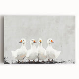 Elegant Geese Nursery Wall Art - Acrylic Nursery Art