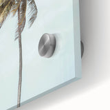 Large abstract wall art on acrylic glass featuring swirling summer hues, ideal for dining room ambiance.