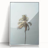 Art Deco-style poster featuring a summer theme with pastel colors on a framed acrylic, ideal for nursery wall art.