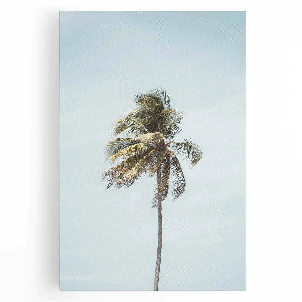 Black and white large art canvas featuring a minimalist summer theme, ideal for kitchen wall art.