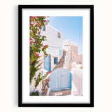 Extra large abstract art print featuring vibrant, colorful textures on a black framed canvas, ideal for living room decor.