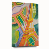 Modern Wall Art: Eiffel Tower by Robert Delaunay (1924)