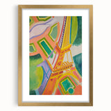 Modern Wall Art: Eiffel Tower by Robert Delaunay (1924)