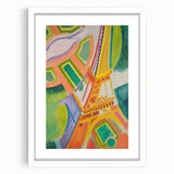 Modern Wall Art: Eiffel Tower by Robert Delaunay (1924)