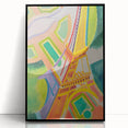 Modern Wall Art: Eiffel Tower by Robert Delaunay (1924)