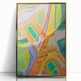 Modern Wall Art: Eiffel Tower by Robert Delaunay (1924)