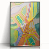 Modern Wall Art: Eiffel Tower by Robert Delaunay (1924)
