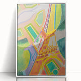 Modern Wall Art: Eiffel Tower by Robert Delaunay (1924)