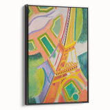 Modern Wall Art: Eiffel Tower by Robert Delaunay (1924)