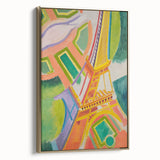 Modern Wall Art: Eiffel Tower by Robert Delaunay (1924)