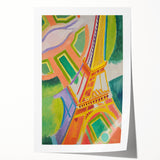 Modern Wall Art: Eiffel Tower by Robert Delaunay (1924)