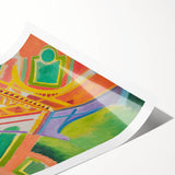 Modern Wall Art: Eiffel Tower by Robert Delaunay (1924)