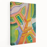 Modern Wall Art: Eiffel Tower by Robert Delaunay (1924)