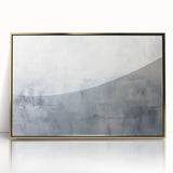 Framed abstract wall art showcasing dynamic gold strokes on a sleek acrylic background, perfect for modern home decor and artistic expression.