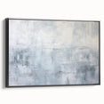 Abstract strokes wall art design featuring bold black and white colors, framed in a sleek black frame, showcasing modern artistic expression perfect for contemporary decor.