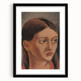 Portrait Wall Art: Girl's Head by Mikuláš Galanda