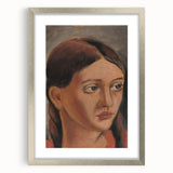 Portrait Wall Art: Girl's Head by Mikuláš Galanda