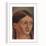 Portrait Wall Art: Girl's Head by Mikuláš Galanda