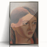 Portrait Wall Art: Girl's Head by Mikuláš Galanda