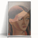 Portrait Wall Art: Girl's Head by Mikuláš Galanda