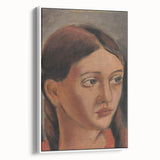 Portrait Wall Art: Girl's Head by Mikuláš Galanda