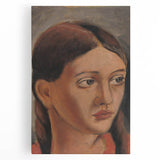 Portrait Wall Art: Girl's Head by Mikuláš Galanda
