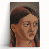 Portrait Wall Art: Girl's Head by Mikuláš Galanda