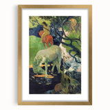 The White Horse: Paul Gauguin's Masterpiece Wall Art