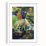 The White Horse: Paul Gauguin's Masterpiece Wall Art