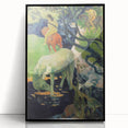 The White Horse: Paul Gauguin's Masterpiece Wall Art