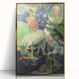The White Horse: Paul Gauguin's Masterpiece Wall Art