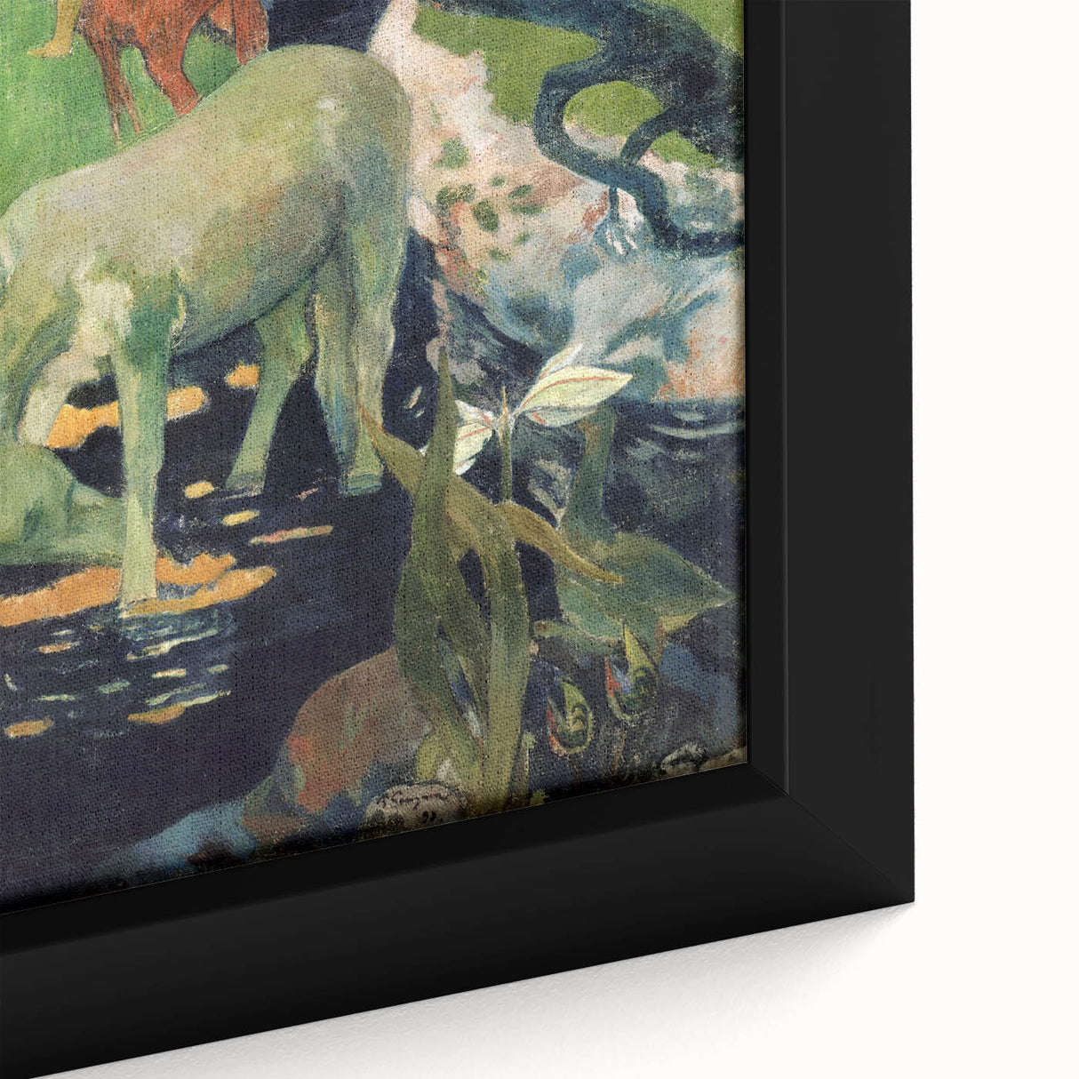 The White Horse: Paul Gauguin's Masterpiece Wall Art