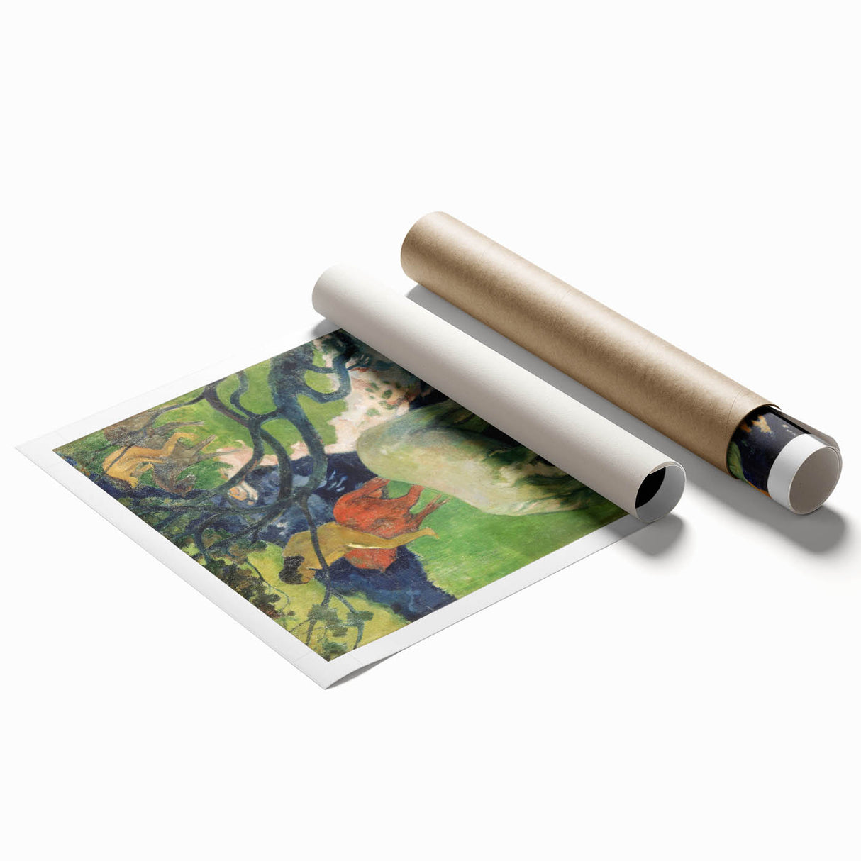 The White Horse: Paul Gauguin's Masterpiece Wall Art