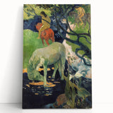 The White Horse: Paul Gauguin's Masterpiece Wall Art
