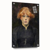Carmen by Henri de Toulouse-Lautrec - Captivating Portrait Wall Art