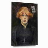 Carmen by Henri de Toulouse-Lautrec - Captivating Portrait Wall Art