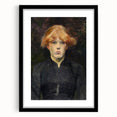 Carmen by Henri de Toulouse-Lautrec - Captivating Portrait Wall Art
