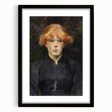 Carmen by Henri de Toulouse-Lautrec - Captivating Portrait Wall Art