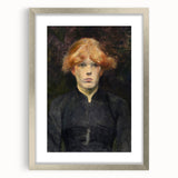 Carmen by Henri de Toulouse-Lautrec - Captivating Portrait Wall Art