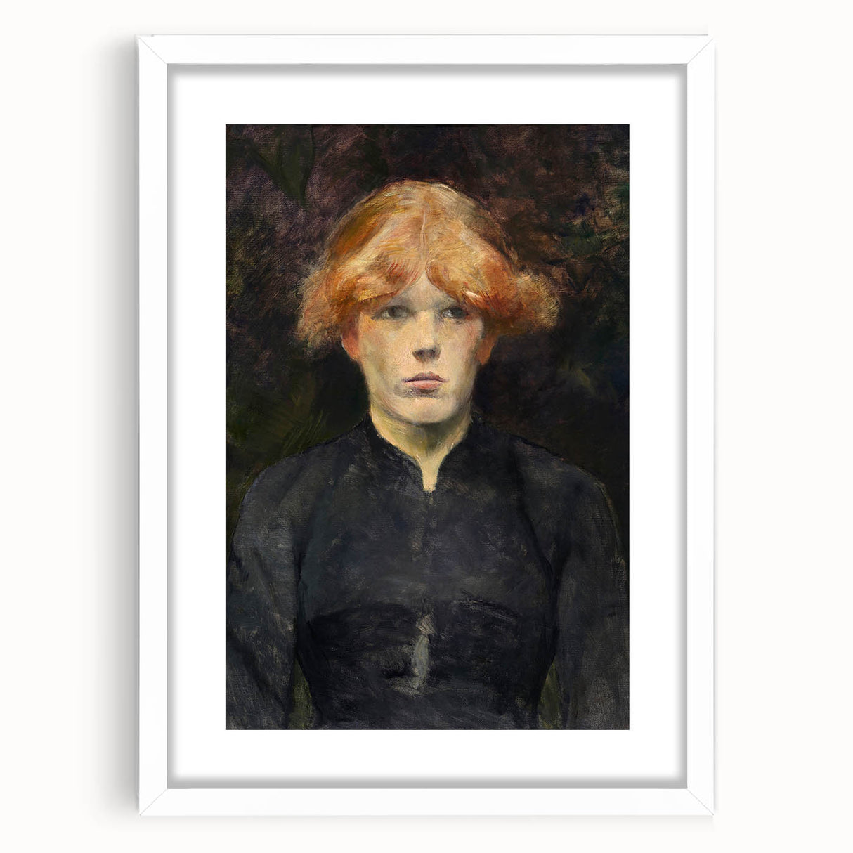 Carmen by Henri de Toulouse-Lautrec - Captivating Portrait Wall Art