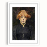Carmen by Henri de Toulouse-Lautrec - Captivating Portrait Wall Art