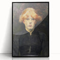 Carmen by Henri de Toulouse-Lautrec - Captivating Portrait Wall Art
