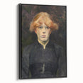 Carmen by Henri de Toulouse-Lautrec - Captivating Portrait Wall Art