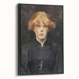 Carmen by Henri de Toulouse-Lautrec - Captivating Portrait Wall Art
