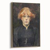 Carmen by Henri de Toulouse-Lautrec - Captivating Portrait Wall Art